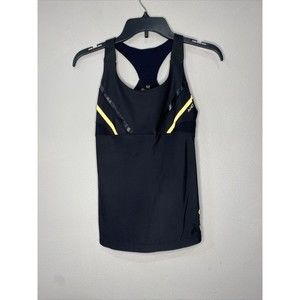 Skins A400 Size Med Compression Tank Top Black/Gold Shirt Womens Athletic Shirt